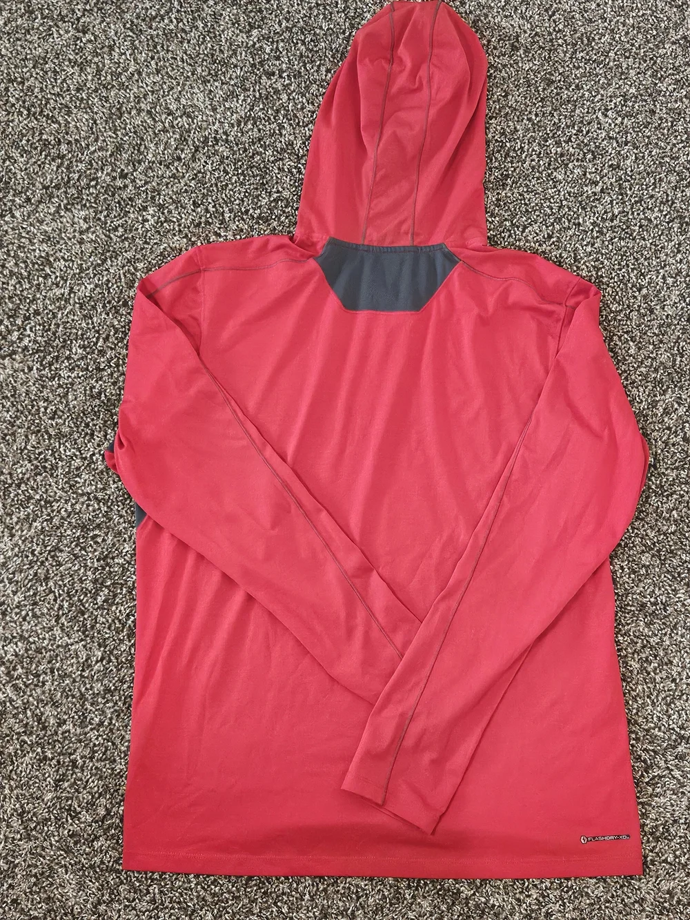 The North Face Red Hooded Pullover